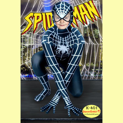 шаблон для фотошоп spiderman